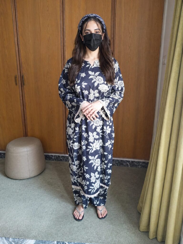 Home ready to wear doriya lawn 2pc casual summer outfit
